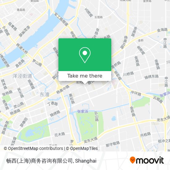 畅西(上海)商务咨询有限公司 map