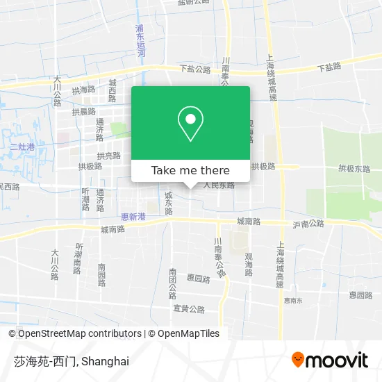 莎海苑-西门 map