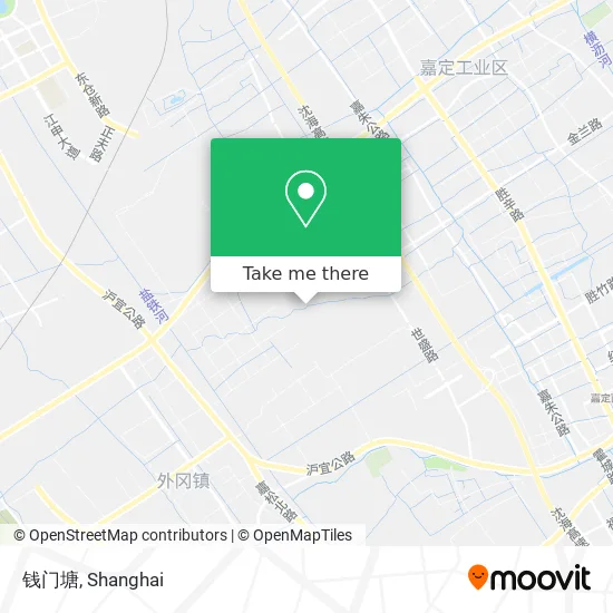 钱门塘 map