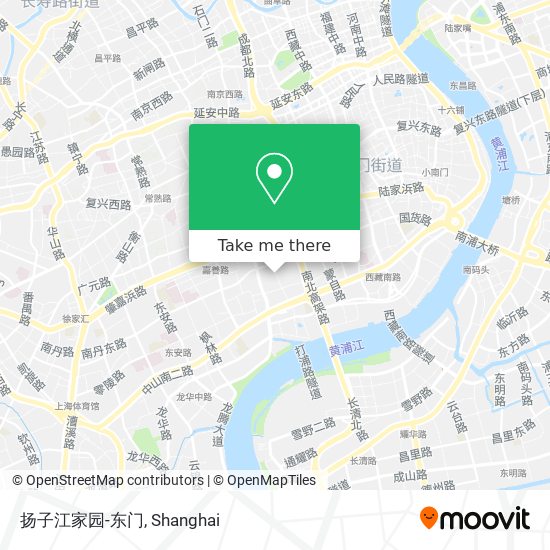 扬子江家园-东门 map