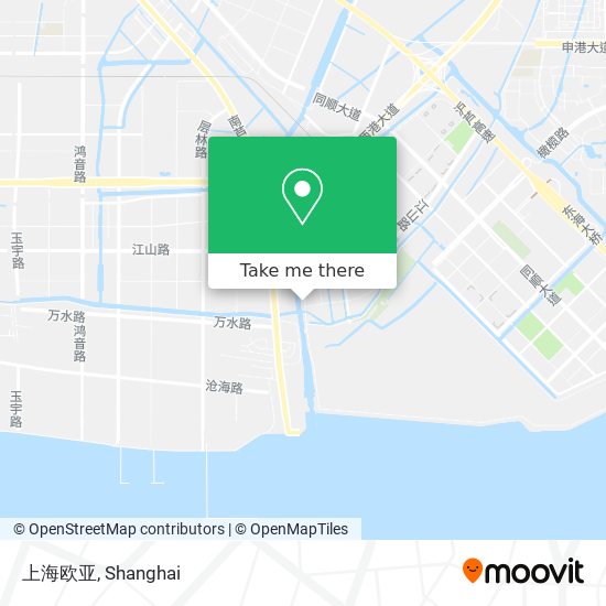 上海欧亚 map