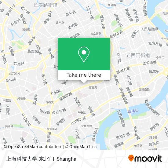 上海科技大学-东北门 map
