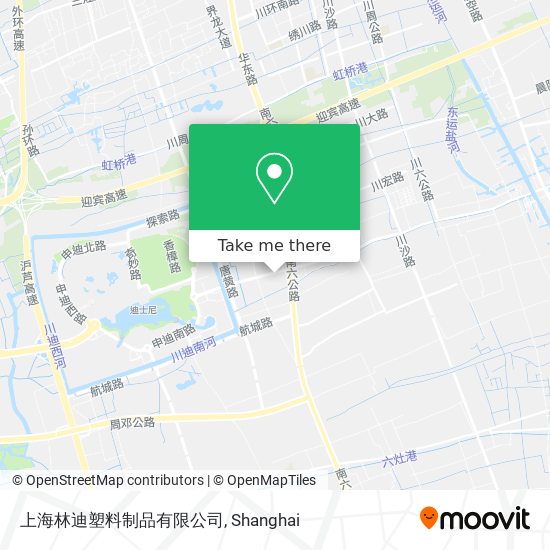 上海林迪塑料制品有限公司 map