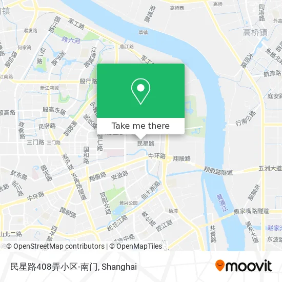 民星路408弄小区-南门 map