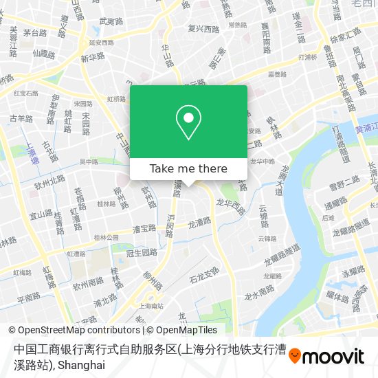中国工商银行离行式自助服务区(上海分行地铁支行漕溪路站) map