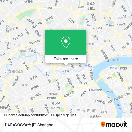 DABAWAWA专柜 map