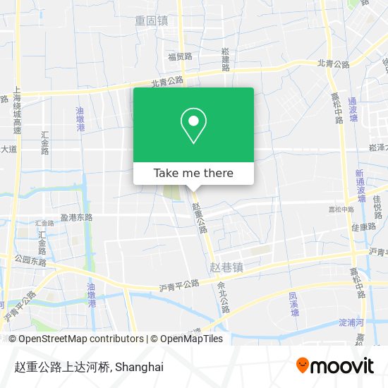赵重公路上达河桥 map