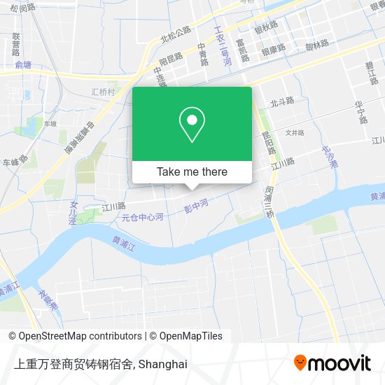 上重万登商贸铸钢宿舍 map