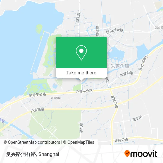 复兴路浦祥路 map