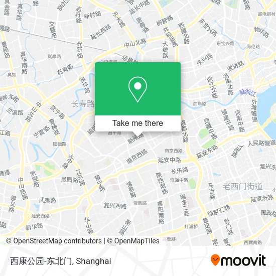 西康公园-东北门 map