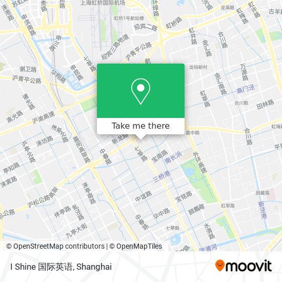 I Shine 国际英语 map