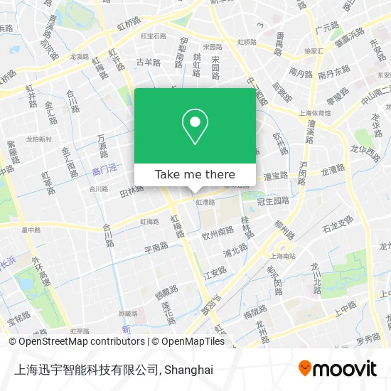 上海迅宇智能科技有限公司 map