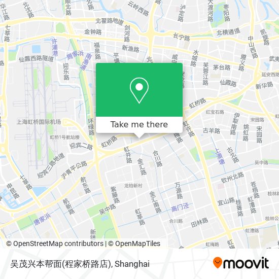 吴茂兴本帮面(程家桥路店) map