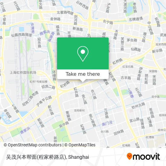 吴茂兴本帮面(程家桥路店) map