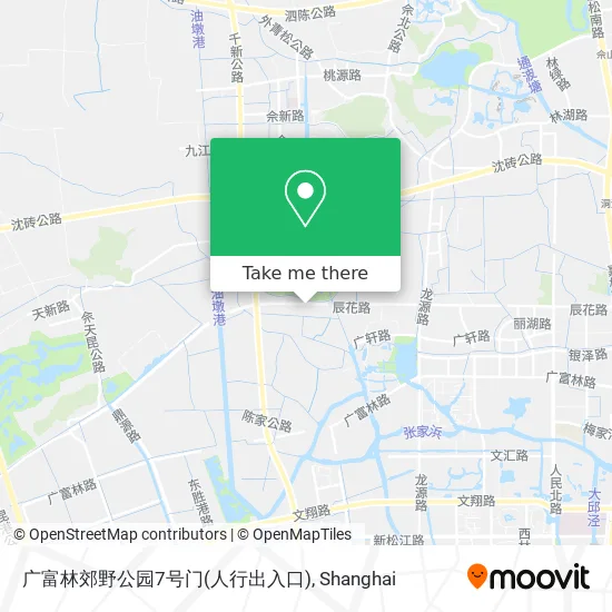 广富林郊野公园7号门(人行出入口) map