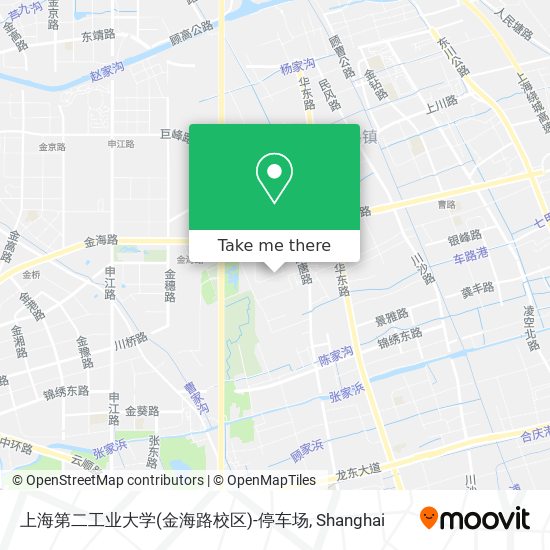 上海第二工业大学(金海路校区)-停车场 map
