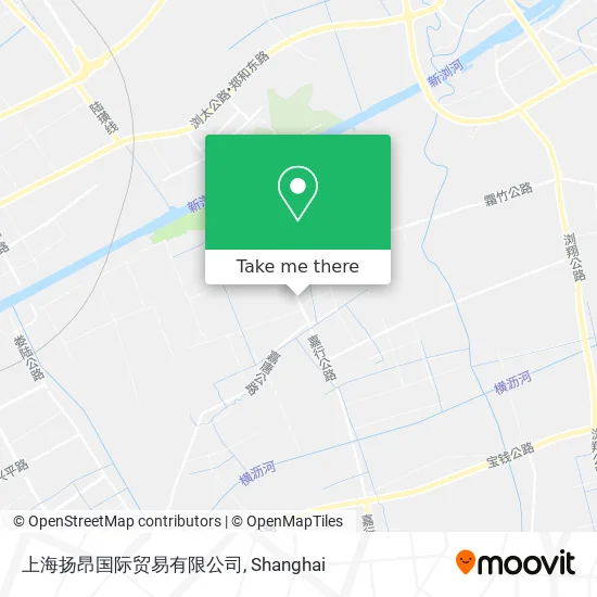 上海扬昂国际贸易有限公司 map