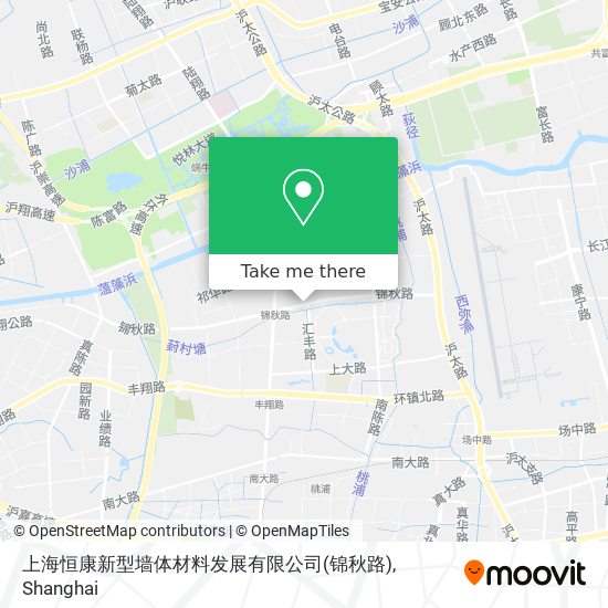 上海恒康新型墙体材料发展有限公司(锦秋路) map