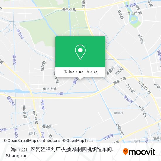 上海市金山区河泾福利厂-热媒精制圆机织造车间 map