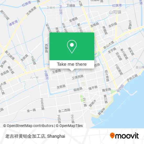 老吉祥黄铂金加工店 map