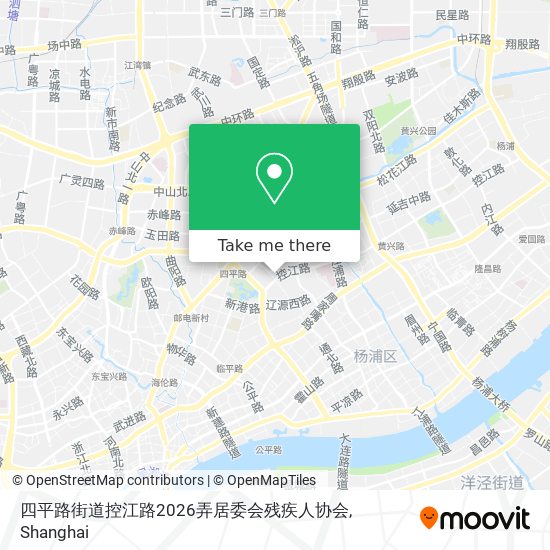 四平路街道控江路2026弄居委会残疾人协会 map