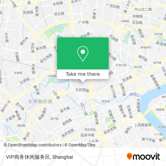 VIP商务休闲服务区 map