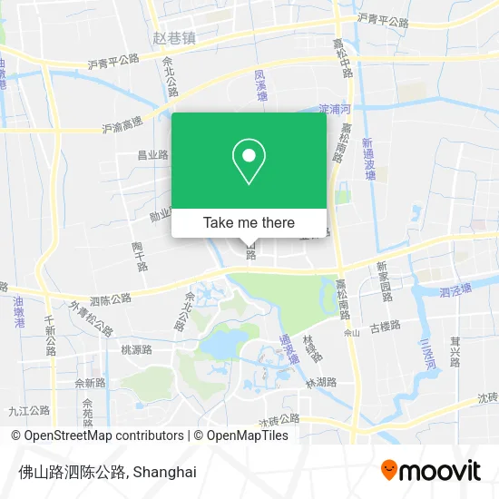 佛山路泗陈公路 map