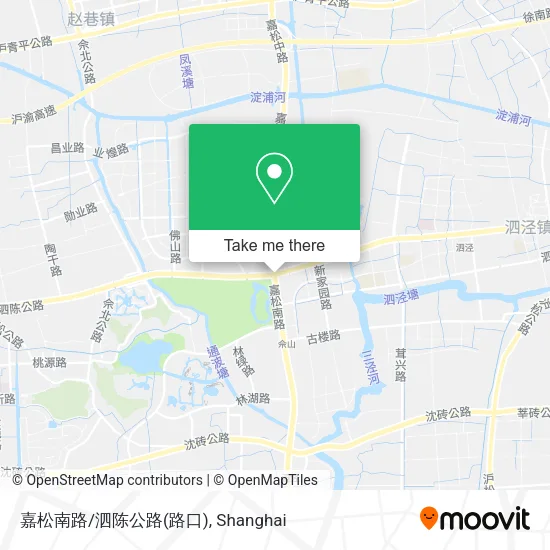 嘉松南路/泗陈公路(路口) map
