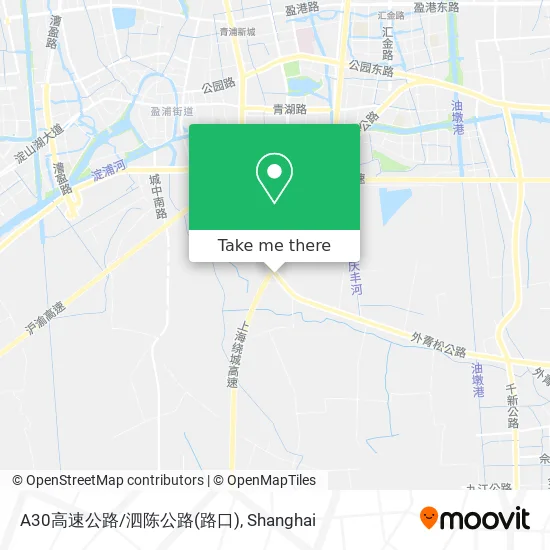 A30高速公路/泗陈公路(路口) map