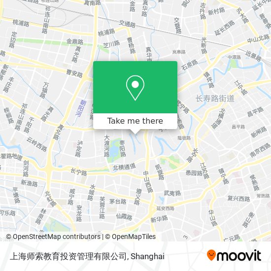 上海师索教育投资管理有限公司 map