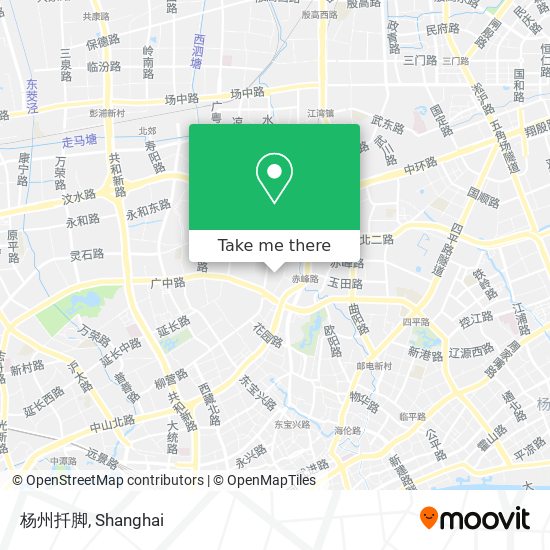 杨州扦脚 map