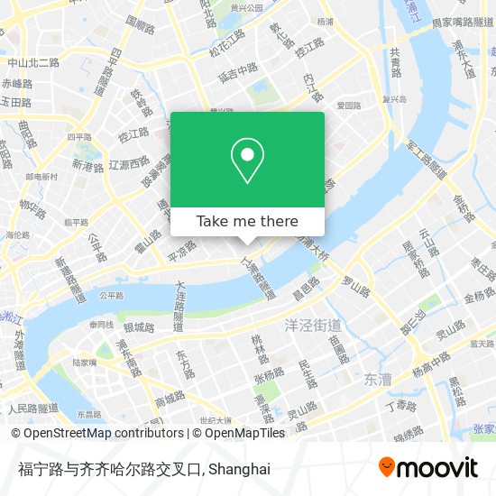 福宁路与齐齐哈尔路交叉口 map