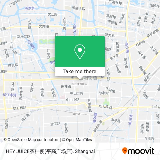 HEY JUICE茶桔便(平高广场店) map