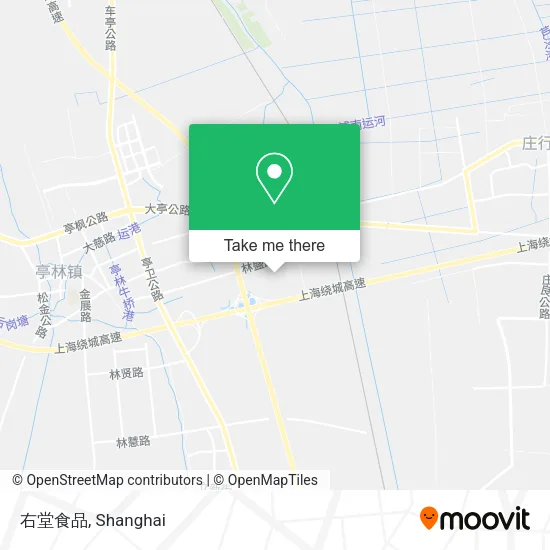 右堂食品 map