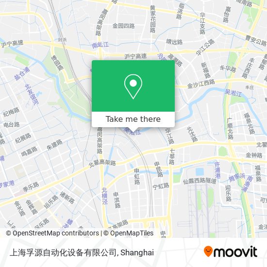 上海孚源自动化设备有限公司 map