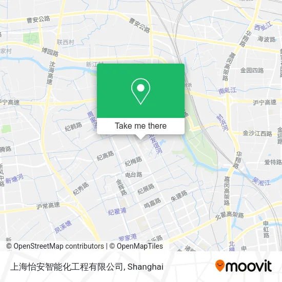 上海怡安智能化工程有限公司 map