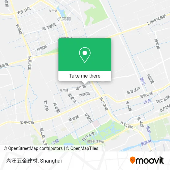 老汪五金建材 map