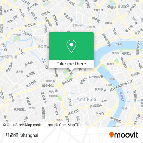 舒适堡 map