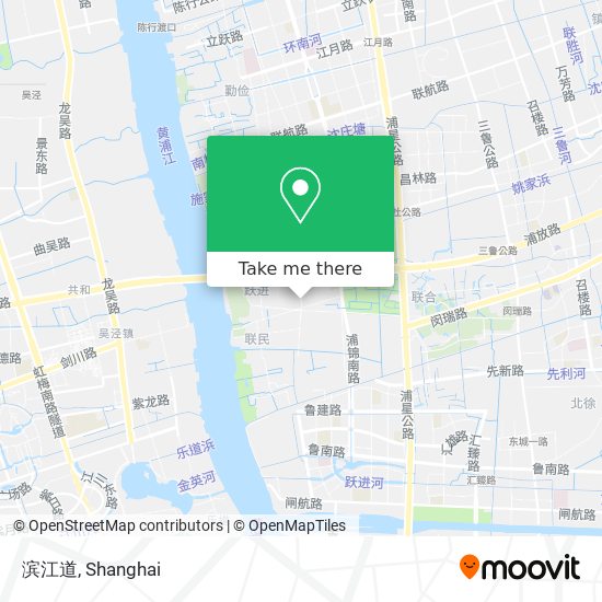 滨江道 map