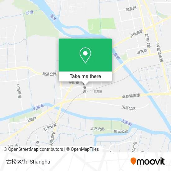 古松老街 map