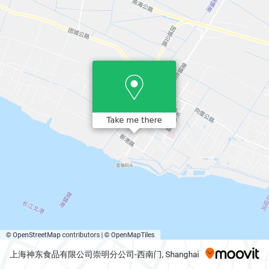 上海神东食品有限公司崇明分公司-西南门 map