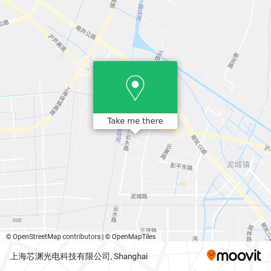 上海芯渊光电科技有限公司 map