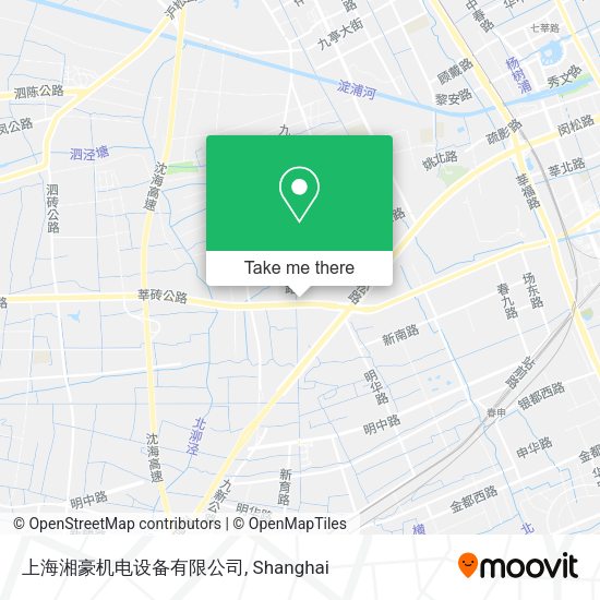 上海湘豪机电设备有限公司 map