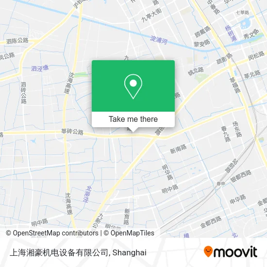 上海湘豪机电设备有限公司 map