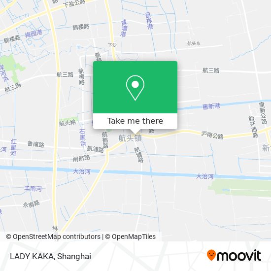 LADY KAKA map