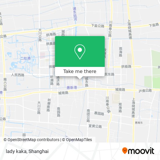 lady kaka map