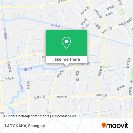 LADY KAKA map