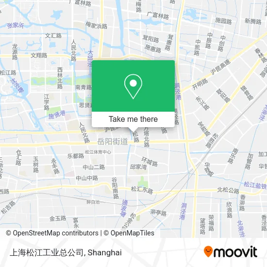 上海松江工业总公司 map
