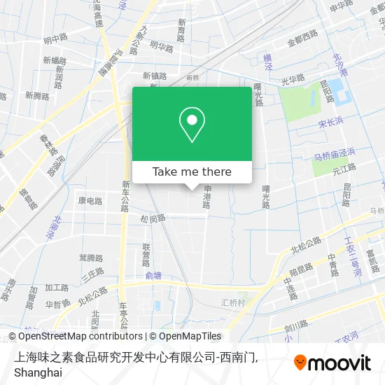 上海味之素食品研究开发中心有限公司-西南门 map