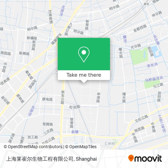 上海莱崔尔生物工程有限公司 map